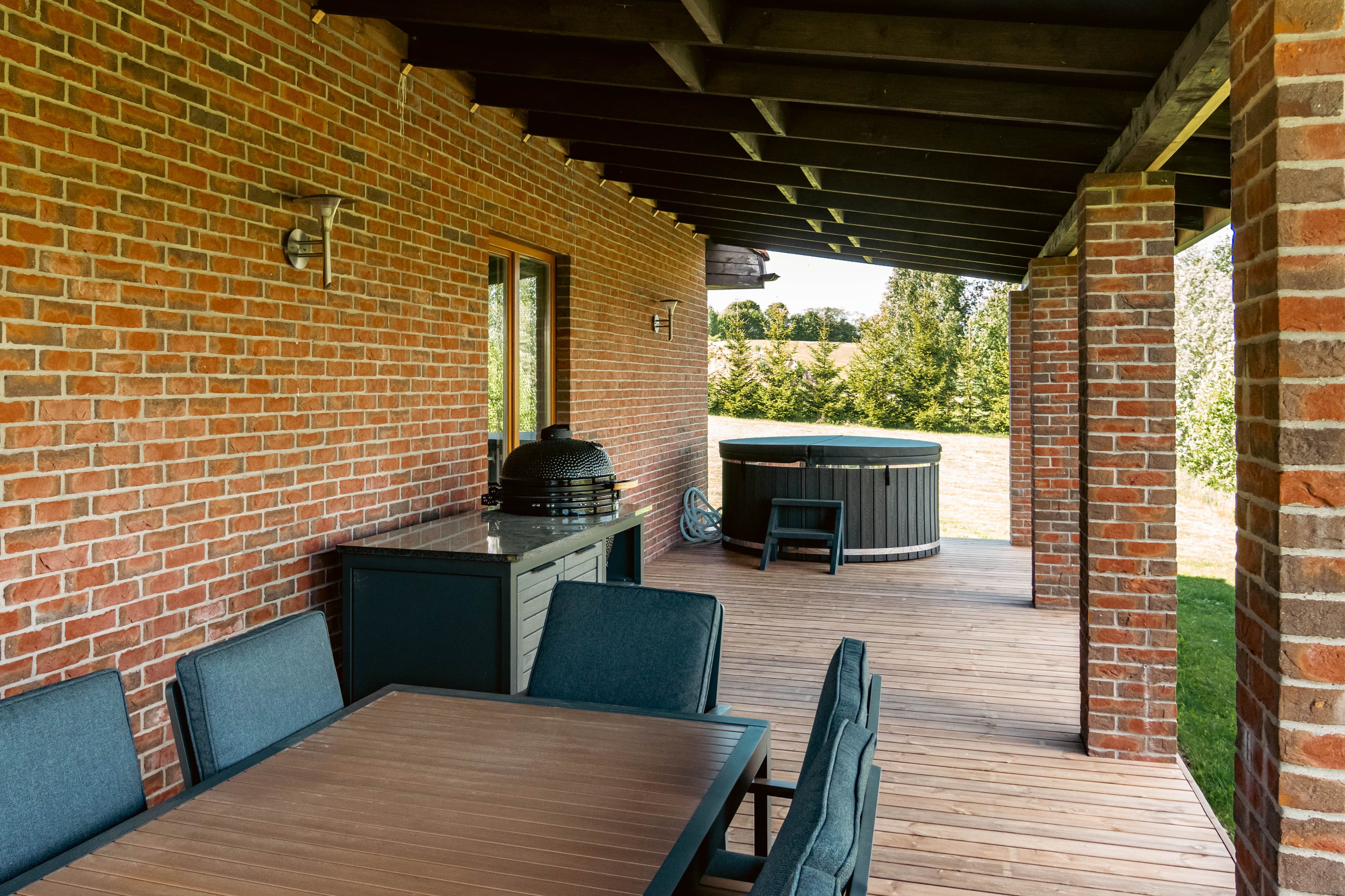 Four-Bedroom House — Bunk Room