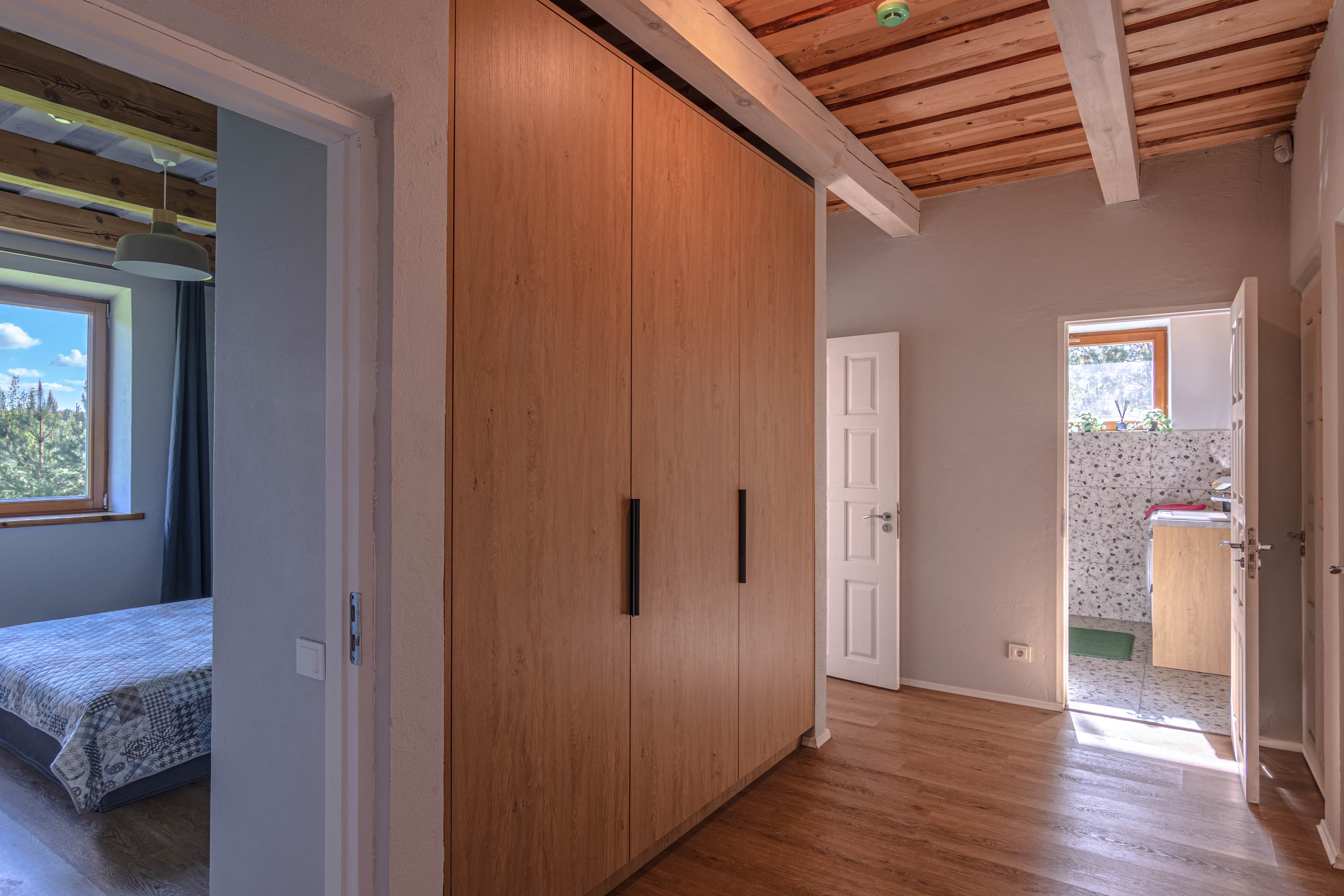 Four-Bedroom House — Bunk Room